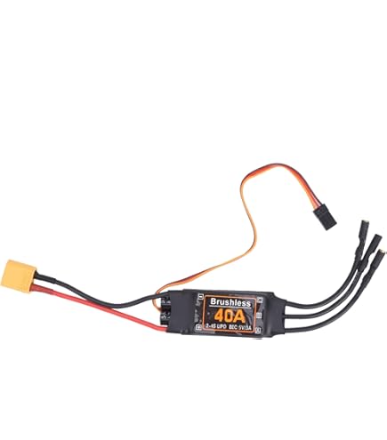 Amazon | Zerodis. ブラシレス ESC スピードコントローラー 40A RC